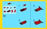 Building Instructions - LEGO - Creator - 31032 - Red Creatures: Page 15