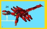 Building Instructions - LEGO - Creator - 31032 - Red Creatures: Page 30