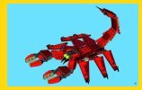 Building Instructions - LEGO - Creator - 31032 - Red Creatures: Page 31