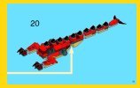 Building Instructions - LEGO - Creator - 31032 - Red Creatures: Page 19