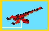 Building Instructions - LEGO - Creator - 31032 - Red Creatures: Page 21