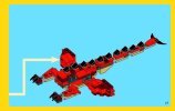 Building Instructions - LEGO - Creator - 31032 - Red Creatures: Page 23