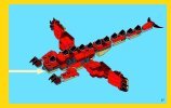 Building Instructions - LEGO - Creator - 31032 - Red Creatures: Page 27