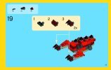 Building Instructions - LEGO - Creator - 31032 - Red Creatures: Page 13