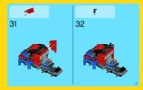 Building Instructions - LEGO - Creator - 31033 - Vehicle Transporter: Page 31