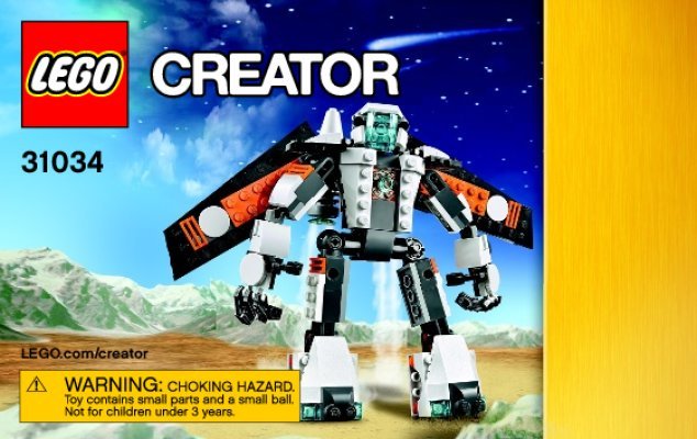 Building Instructions - LEGO - Creator - 31034 - Future flyers: Page 1