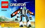 Building Instructions - LEGO - Creator - 31034 - Future flyers: Page 1