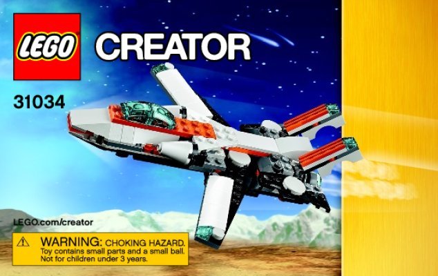 Building Instructions - LEGO - Creator - 31034 - Future flyers: Page 1