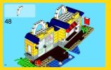 Building Instructions - LEGO - Creator - 31035 - Beach Hut: Page 54