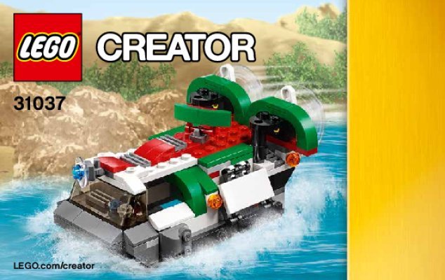 Building Instructions - LEGO - Creator - 31037 - Adventure Vehicles: Page 1