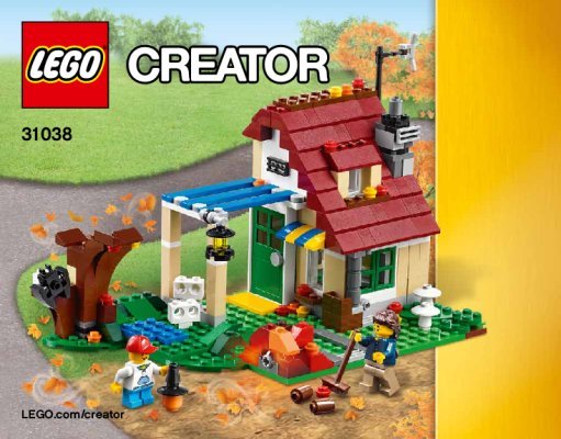 Building Instructions - LEGO - Creator - 31038 - Changing Seasons: Page 1