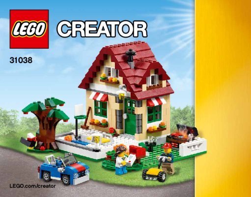 Building Instructions - LEGO - Creator - 31038 - Changing Seasons: Page 1