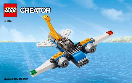 Building Instructions - LEGO - Creator - 31042 - Super Soarer: Page 1