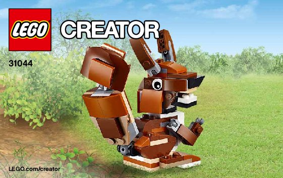 Building Instructions - LEGO - Creator - 31044 - Park Animals: Page 1