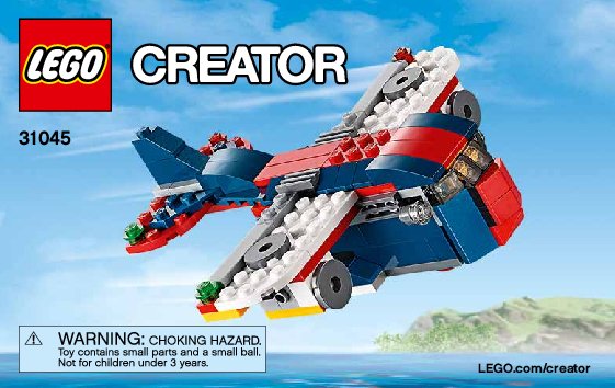 Building Instructions - LEGO - Creator - 31045 - Ocean Explorer: Page 1