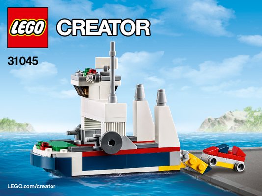 Building Instructions - LEGO - Creator - 31045 - Ocean Explorer: Page 1