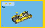 Building Instructions - LEGO - Creator - 31046 - Fast Car: Page 20