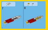 Building Instructions - LEGO - Creator - 31047 - Propeller Plane: Page 6