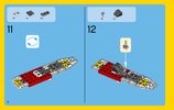 Building Instructions - LEGO - Creator - 31047 - Propeller Plane: Page 8