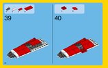 Building Instructions - LEGO - Creator - 31047 - Propeller Plane: Page 24