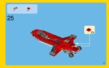 Building Instructions - LEGO - Creator - 31047 - Propeller Plane: Page 19