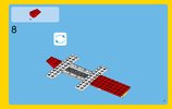 Building Instructions - LEGO - Creator - 31047 - Propeller Plane: Page 7