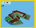 Building Instructions - LEGO - Creator - 31048 - Lakeside Lodge: Page 34