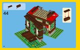 Building Instructions - LEGO - Creator - 31048 - Lakeside Lodge: Page 46