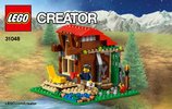 Building Instructions - LEGO - Creator - 31048 - Lakeside Lodge: Page 1