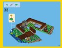 Building Instructions - LEGO - Creator - 31048 - Lakeside Lodge: Page 33