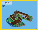 Building Instructions - LEGO - Creator - 31048 - Lakeside Lodge: Page 35