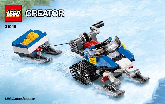 Building Instructions - LEGO - Creator - 31049 - Twin Spin Helicopter: Page 1