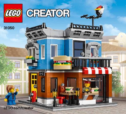 Building Instructions - LEGO - Creator - 31050 - Corner Deli: Page 1