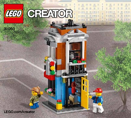 Building Instructions - LEGO - Creator - 31050 - Corner Deli: Page 1