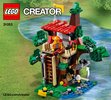 Building Instructions - LEGO - Creator - 31053 - Treehouse Adventures: Page 1