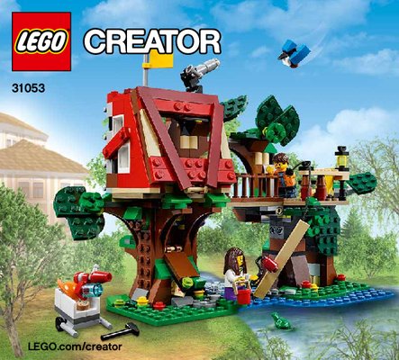 Building Instructions - LEGO - Creator - 31053 - Treehouse Adventures: Page 1