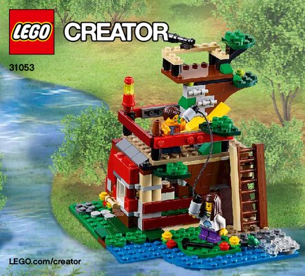 Building Instructions - LEGO - Creator - 31053 - Treehouse Adventures: Page 1