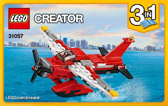 Building Instructions - LEGO - Creator - 31057 - Air Blazer: Page 1