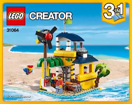 Building Instructions - LEGO - Creator - 31064 - Island Adventures: Page 1