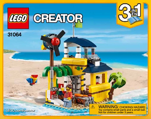 Building Instructions - LEGO - Creator - 31064 - Island Adventures: Page 1