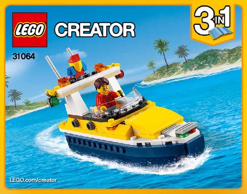 Building Instructions - LEGO - Creator - 31064 - Island Adventures: Page 1