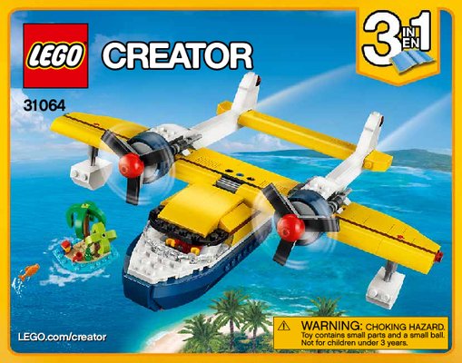 Building Instructions - LEGO - Creator - 31064 - Island Adventures: Page 1