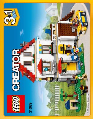 Building Instructions - LEGO - Creator - 31069 - Modular Family Villa: Page 1