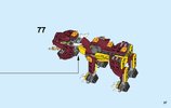 Building Instructions - LEGO - Creator 3-in-1 - 31073 - Mythical Creatures: Page 37