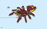 Building Instructions - LEGO - Creator 3-in-1 - 31073 - Mythical Creatures: Page 46