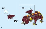 Building Instructions - LEGO - Creator 3-in-1 - 31073 - Mythical Creatures: Page 40