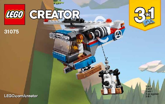 Building Instructions - LEGO - Creator 3-in-1 - 31075 - Outback Adventures: Page 1