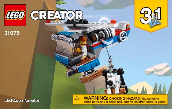 Building Instructions - LEGO - Creator 3-in-1 - 31075 - Outback Adventures: Page 1