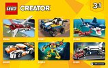 Building Instructions - LEGO - 31086 - Futuristic Flyer: Page 35