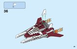 Building Instructions - LEGO - 31086 - Futuristic Flyer: Page 35